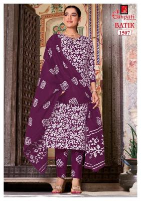Ganpati batik vol-15 cotton kurtis wholesale